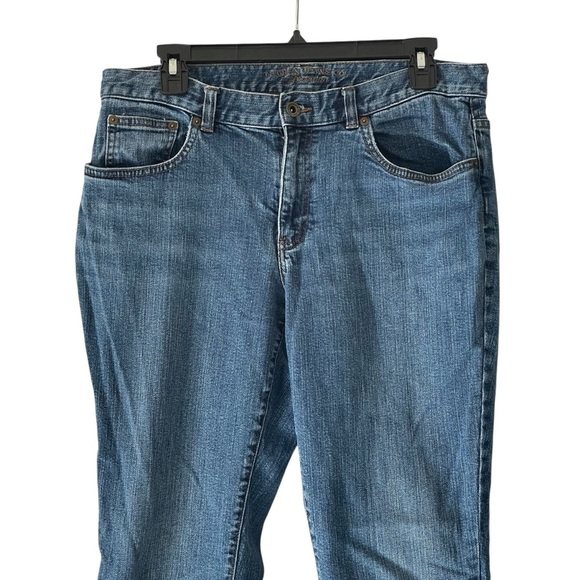 Lauren Co Contemporary Bootcut Premium Vintage Med Blue Wash Jeans Women Size 12 - Picture 3 of 7